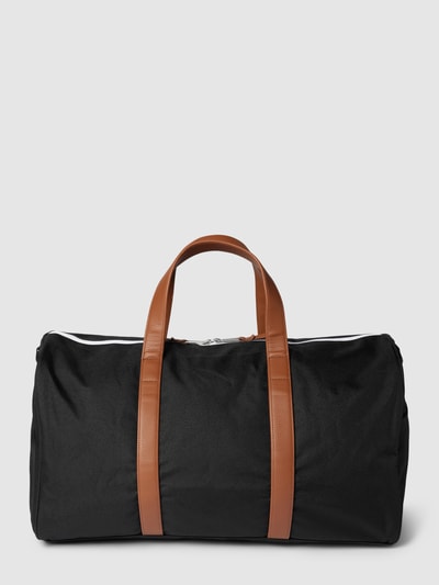 Herschel Weekendtas met labeldetail, model 'Novel' Zwart - 5