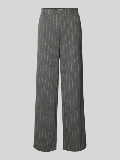 Christian Berg Woman Wide leg stoffen broek met steekzakken Middengrijs - 2