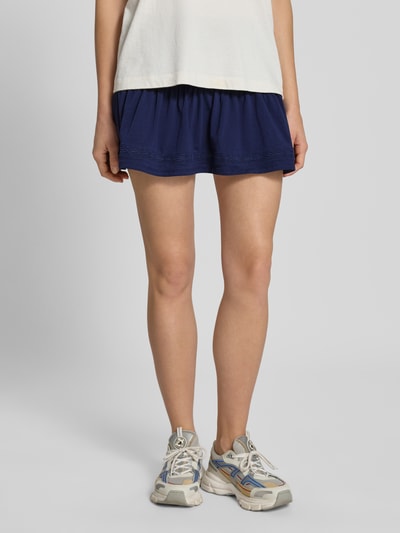 Gina Tricot Minirock mit elastischem Bund Marine 4