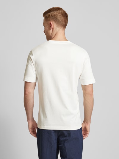 Drykorn T-Shirt im unifarbenen Design Modell 'RAPHAEL' Weiss 5