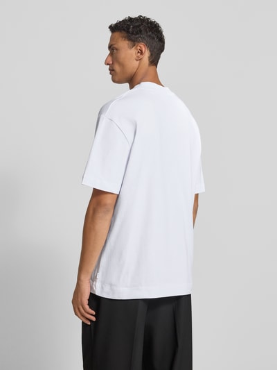 Les Deux T-Shirt mit Rundhalsausschnitt Modell 'Carl' Weiss 5