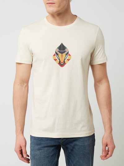 Antony Morato T-Shirt mit Print Modell 'Suburbia' Beige 4