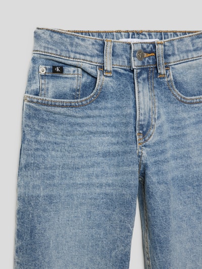 Calvin Klein Jeans Jeans met reguliere pasvorm en stretch Lichtblauw - 2