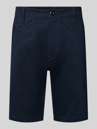 G-Star Raw Slim Fit Bermudas mit Eingrifftaschen Modell 'Bronson' Marine 2