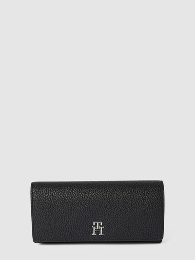 Tommy Hilfiger Portemonnaie mit Label-Details Schwarz 1