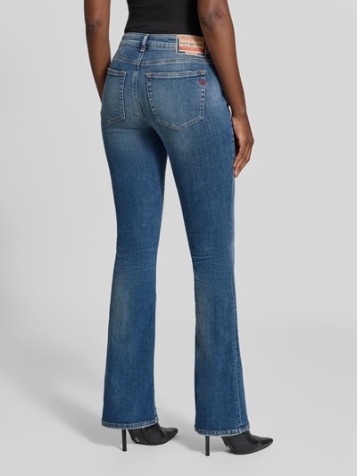 Diesel Flared Fit Skinny Jeans aus Baumwoll-Mix Jeansblau 5