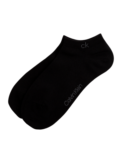 CK Calvin Klein Sneakersocken im 2er-Pack Black 1