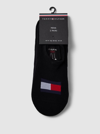 Tommy Hilfiger Sneakersocken mit Logo-Stitching Black 3