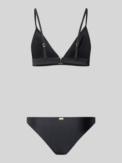 Productfoto, zwart Bikini-Set met ruches model 'Beau' van Shiwi, stretchmateriaal, aansluitende fit, gladde textuur, damesmode