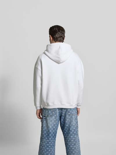 Dsquared2 Oversized Sweatjacke aus Baumwoll-Mix Weiss 5