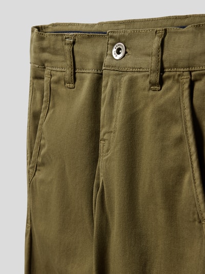 G.O.L. Hose mit französischen Eingrifftaschen Olivgrün 2