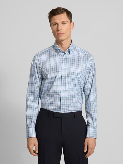 ETERNA Comfort Fit Business-Hemd aus Baumwolle mit Kentkragen Gruen 4