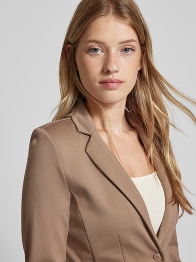 Only Getailleerde blazer met paspelzakken, model 'POPTRASH LIFE' Taupe - 3