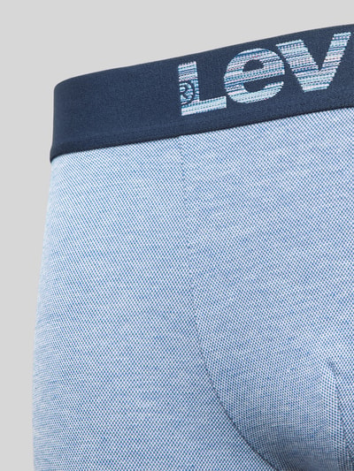 Levi's® Trunks mit elastischem Logo-Bund im 2er-Pack Hellblau 2