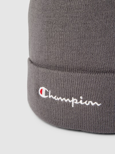Champion Beanie mit Label-Stitching Anthrazit 2