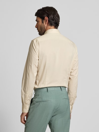 Tommy Hilfiger Tailored Slim fit zakelijk overhemd met kentkraag Beige - 5