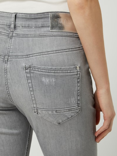 MAC Regular fit jeans met stretch, model 'Rich' Lichtgrijs - 3