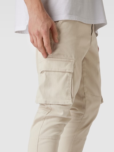 Only & Sons Spodnie cargo o kroju regular fit z bocznymi, wpuszczanymi kieszeniami Złamany biały 3