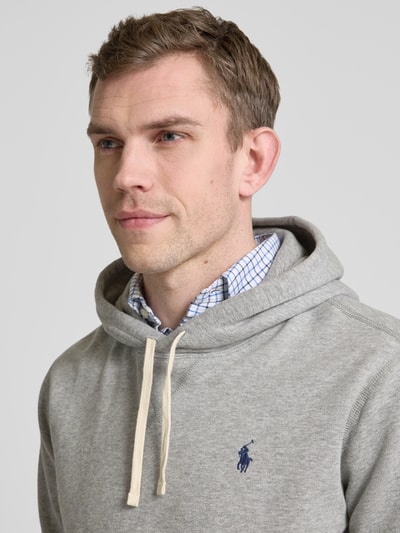 Polo Ralph Lauren Hoodie met logostitching Lichtgrijs - 3