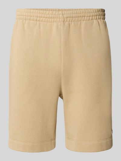 Lacoste Regular fit sweatshorts van katoenmix Beige - 2