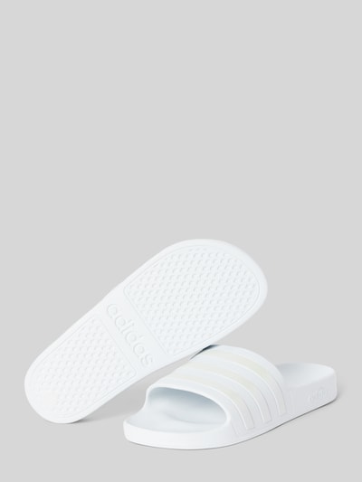 ADIDAS SPORTSWEAR Slippers met labeldtail, model 'ADILETTE AQUA' Zilver - 4