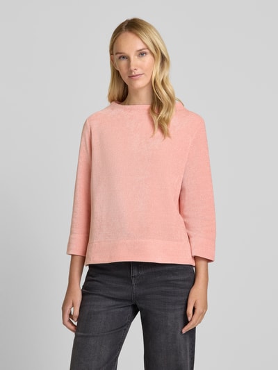 OPUS Sweatshirt mit Stehkragen Modell 'Gelvet' Rose 4