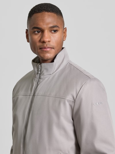 Geox Jacke mit Stehkragen Modell 'VINCINT' Graphit 3