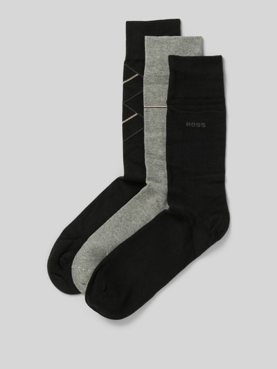 BOSS Socken aus Baumwoll-Mix im 3er-Pack Black 1