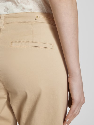 MAC Slim fit chino met verkort model, model 'TURN UP' Beige - 3