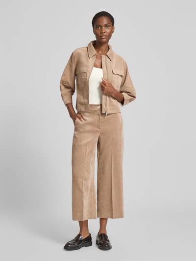 OPUS Straight leg broek met steekzakken, model 'Misha lane' Camel - 1