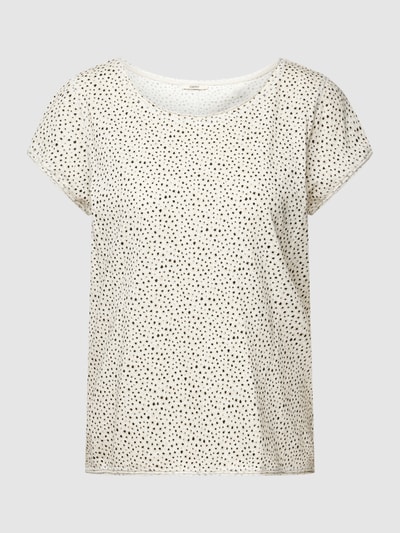 Esprit T-shirt met all-over motiefprint Zand - 2