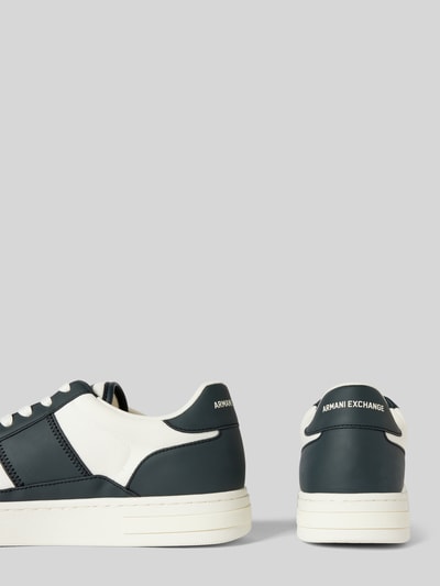 ARMANI EXCHANGE Sneakersy sznurowane Biały 2