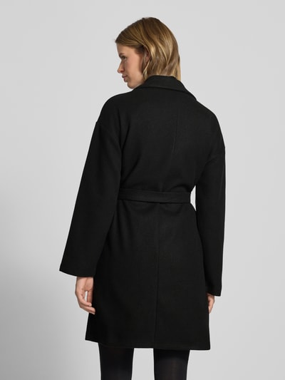 Pieces Płaszcz o kroju regular fit z paskiem w talii model ‘JOLENE’  5