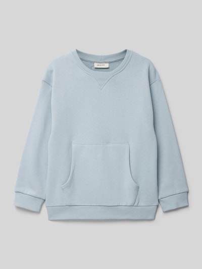 Lil Atelier Sweatshirt mit Känguru-Tasche Modell 'JOBO' Mint 1