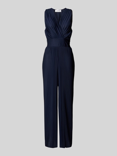 GUIDO MARIA KRETSCHMER WOMAN Jumpsuit met plissévouwen, model 'Linnea' Marineblauw - 2
