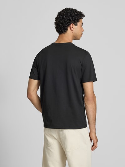 Calvin Klein Jeans T-Shirt mit Label-Badge Black 5