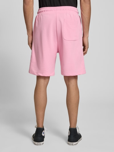 JACK & JONES Sweatshorts mit Logo Model 'KANE' Pink 5