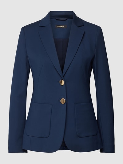 More & More Blazer met reverskraag Marineblauw - 2