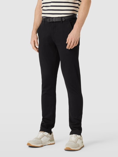 Lindbergh Classic Fit Chino mit Gesäßtaschen Black 4