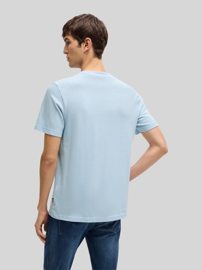BOSS Regular Fit T-Shirt aus Baumwoll-Mix Modell 'TIBURT 240' Bleu 5