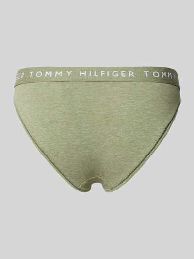 TOMMY HILFIGER Slip aus Baumwoll-Mix Modell 'TH HERITAGE' Oliv 3