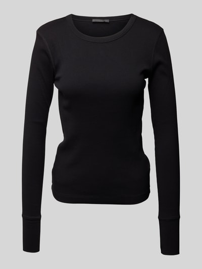 Drykorn Longsleeve mit Rundhalsausschnitt Modell 'NURIT' Black 1