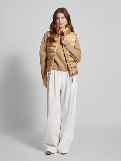 JOOP! Gilet met tweewegritssluiting Camel - 1