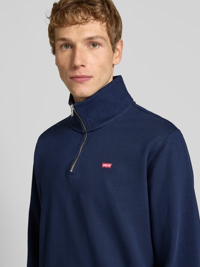Levi's® Sweatshirt mit Troyer-Kragen Marine 3