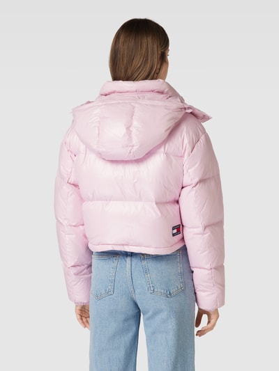 Tommy Jeans Cropped Daunenjacke mit Kapuze Modell 'ALASKA' Rosa 5