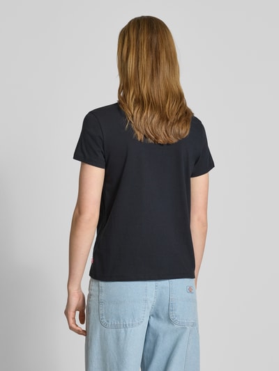 Levi's® T-shirt met ronde hals, model 'THE PERFECT TEE ANANDA' Zwart - 5