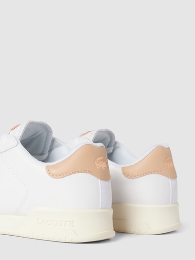 Lacoste Sneaker mit Label-Details Modell 'TWIN SERVE' Weiss 3