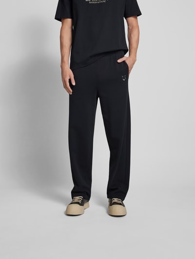 MAISON KITSUNE Sweatpants mit elastischem Bund Black 4