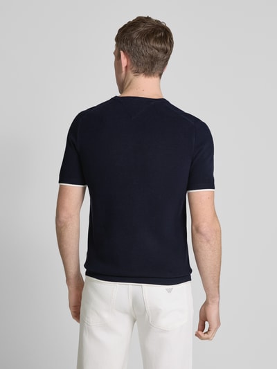 Tommy Hilfiger T-Shirt mit Label-Detail Marine 5