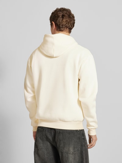 REVIEW Hoodie met labeldetail Ecru - 5